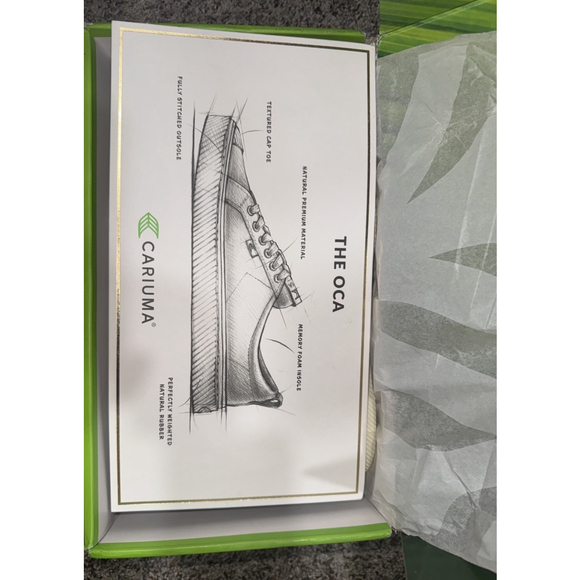 ❤️Cariuma Women's 8.5 Men's 7 OCA Low Cloud Grey Suede Sneaker - $105 - Picture 8 of 15